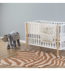 CHILDHOME Éléphant debout jouet 77x33x55 cm Gris