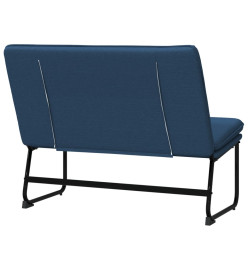 Banc Bleu 100x75x76 cm Tissu