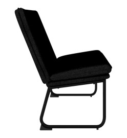 Banc Noir 100x75x76 cm Tissu