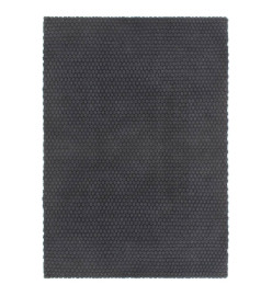 Tapis rectangulaire Anthracite 200x300 cm Coton