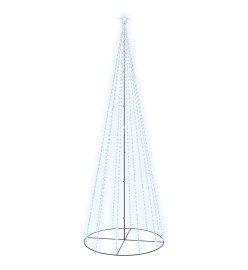 Arbre de Noël cône 732 LED Blanc froid 160x500 cm