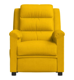 Fauteuil de massage Jaune Velours