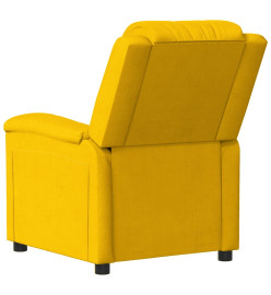 Fauteuil de massage Jaune Velours