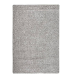 Tapis shaggy antidérapant Gris clair 140x200 cm