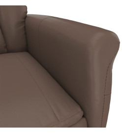 Fauteuil de massage Marron Similicuir