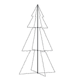 Arbre de Noël cône 300 LED d'intérieur/d'extérieur 120x220 cm