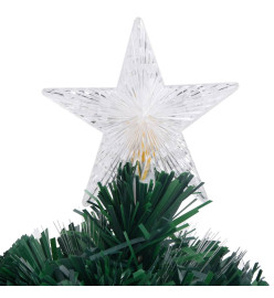 Arbre de Noël pré-éclairé avec support 64 cm fibre optique