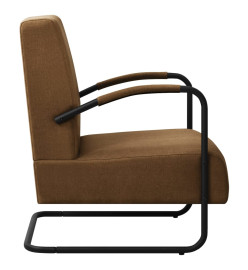 Fauteuil Marron Tissu