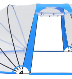 Dôme de piscine ovale 530x410x205 cm