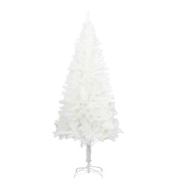 Arbre de Noël artificiel aiguilles réalistes blanc 240 cm