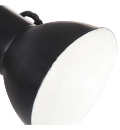 Lampe murale industrielle Noir 45x25 cm E27