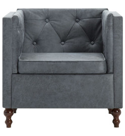 Fauteuil Gris Tissu