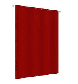 Écran de balcon Rouge 160x240 cm Tissu Oxford