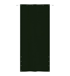 Écran de balcon Vert foncé 120x240 cm Tissu Oxford