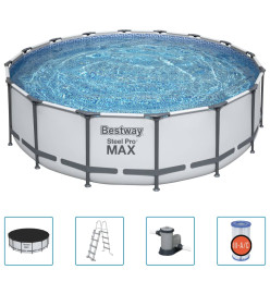 Bestway Ensemble de piscine Steel Pro MAX 488x122 cm