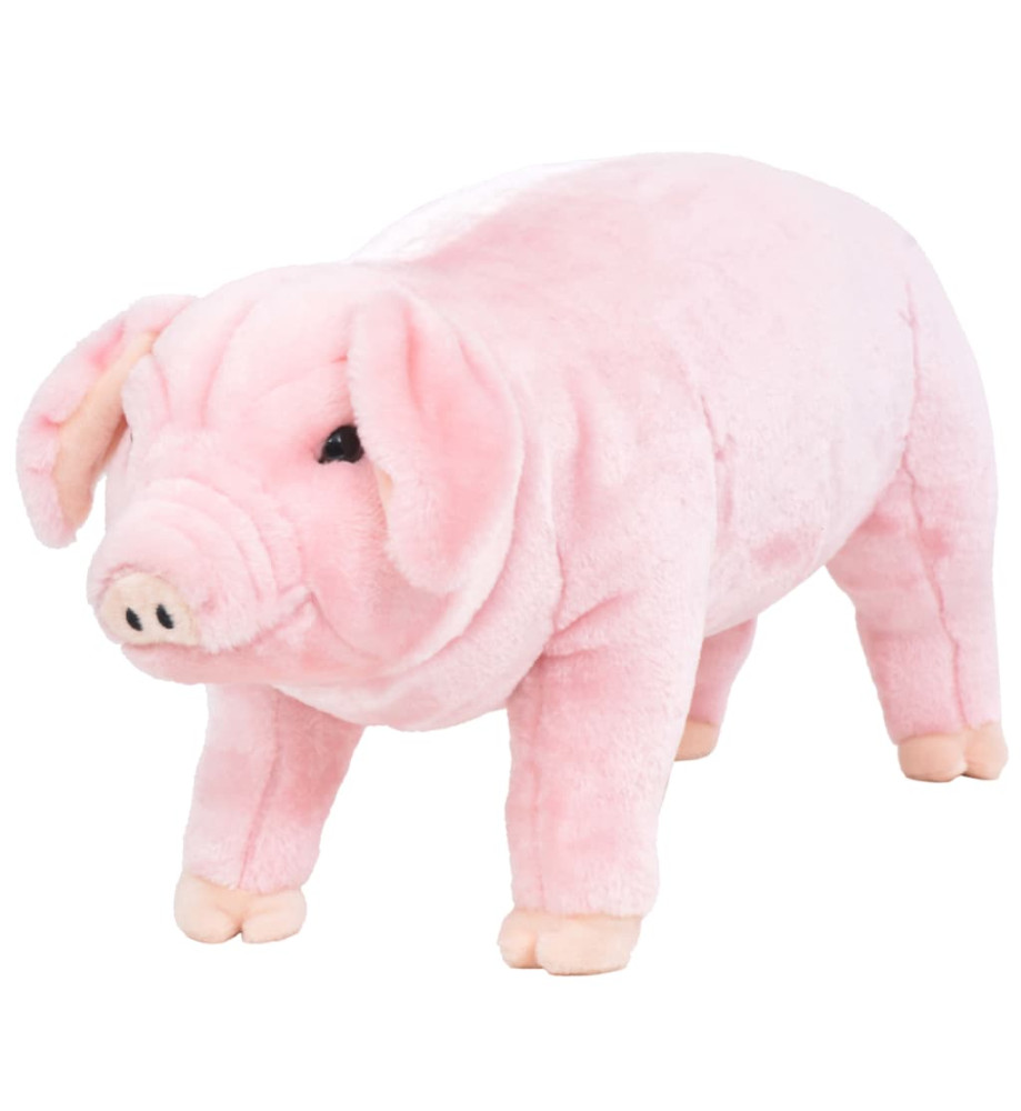 Jouet en peluche Cochon rose XXL