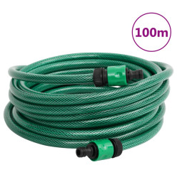 Tuyau de piscine vert 100 m PVC