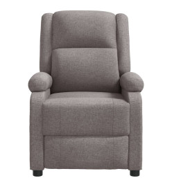 Fauteuil inclinable Taupe Tissu