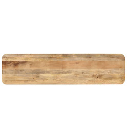 Banc 160x40x45 cm bois massif de manguier