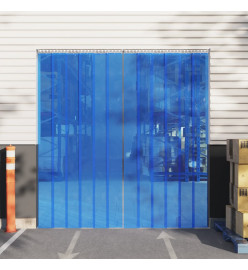 Rideau de porte bleu 300 mmx2,6 mm 10 m PVC