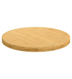 Dessus de table Ø30x2,5 cm bambou