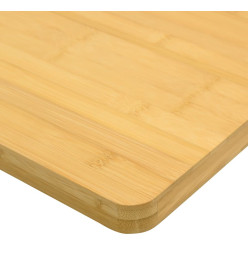 Dessus de table 40x40x1,5 cm bambou