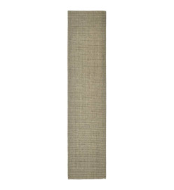 Tapis en sisal pour griffoir taupe 80x350 cm