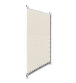 Store plissé 70x125 cm Crème