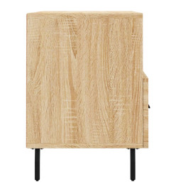 Meuble TV Chêne sonoma 80x36x50 cm Bois d'ingénierie