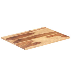 Dessus de table Bois solide 25-27 mm 60x80 cm