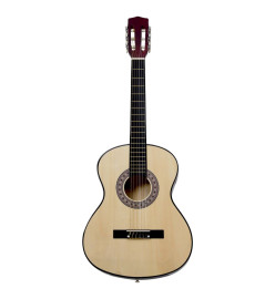 Ensemble de guitare classique débutants et enfants 8pcs 3/4 36"