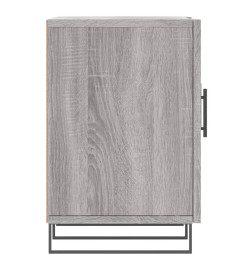 Meuble TV sonoma gris 150x30x50 cm bois d'ingénierie