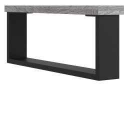 Meuble TV sonoma gris 150x30x50 cm bois d'ingénierie