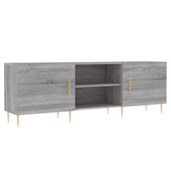 Meuble TV sonoma gris 150x30x50 cm bois d'ingénierie