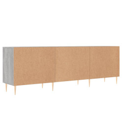 Meuble TV sonoma gris 150x30x50 cm bois d'ingénierie