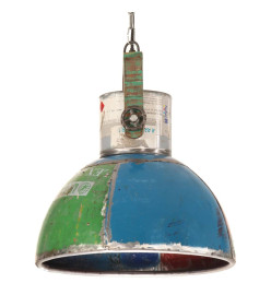 Lampe suspendue industrielle 25 W Multicolore Ronde 40 cm E27