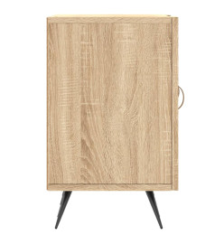 Meuble TV chêne sonoma 150x30x50 cm bois d'ingénierie