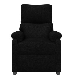 Fauteuil inclinable Noir Tissu