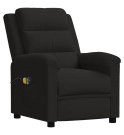 Fauteuil électrique de massage Noir Velours