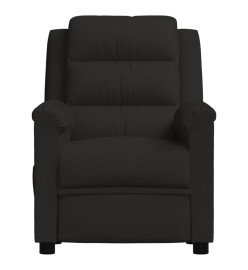 Fauteuil électrique de massage Noir Velours