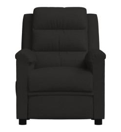 Fauteuil inclinable noir velours