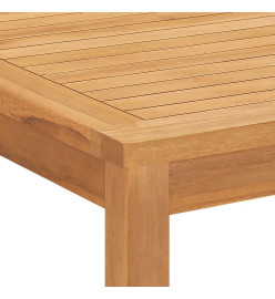 Ensemble à dîner de jardin 7 pcs Bois de teck solide