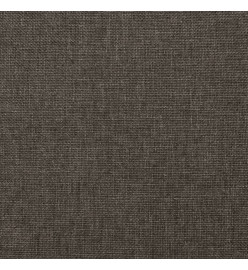 Repose-pied Marron 78x56x32 cm Tissu