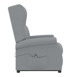 Fauteuil Gris clair Tissu