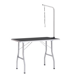 Table de toilettage réglable pour chiens avec 1 boucle