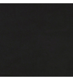 Lit de jour avec lit gigogne noir 80x200 cm velours
