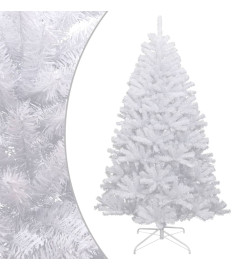 Sapin de Noël artificiel à charnières avec neige floquée 150 cm