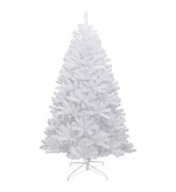 Sapin de Noël artificiel à charnières avec neige floquée 150 cm