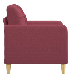 Fauteuil Rouge bordeaux 60 cm Tissu