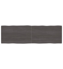 Dessus de table bois chêne massif traité bordure assortie